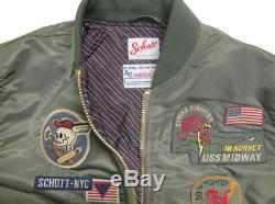 schott air force 1 bomber jacket