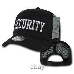 1 Dozen Army Air Force Navy Marines Police Security Trucker Hats Hat Cap Caps
