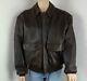 145vtg Avirex Limited Usa Type A-2 Army/air Force Men's Sz M Brown Bomber Jacket