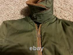 1940s WW2 Vintage Army Air Forces B-15A Flight Bomber Jacket Coat Size 36