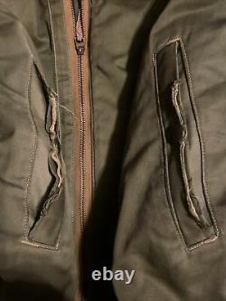 1940s WW2 Vintage Army Air Forces B-15A Flight Bomber Jacket Coat Size 36