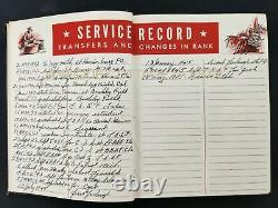 1941 vintage WWII DIARY lebanon pa WILSON HARTZELL army air forces LIFE SERVICE