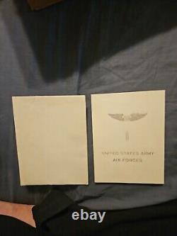 1944 Army Air Forces Class 42 J Advance Flying School Graduation Invitation WWII