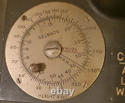 1944 WWII U. S. Army Air Force Bomber B5 Bomb Drift Meter Eastman Kodak