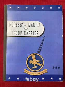 1945 WWII Moresby to Manila Via Troop Carrier US ARMY AIR FORCE South Pacific