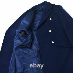 2021Genuine Russian army Wool Overcoat blue long military officer air force coat