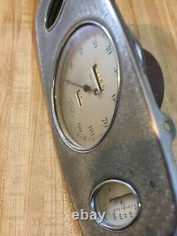 33 34 1933 1934 Ford Instrument Gauge Panel Speedo Amp (ruff) Fuel Gas Trog Scta