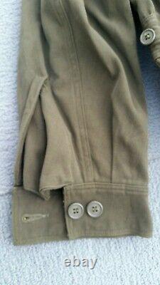 40s WW2 USAAF ARMY AIR FORCE L-1 Flight Suit BLUE BELL COVERALLS Sz M Workwear