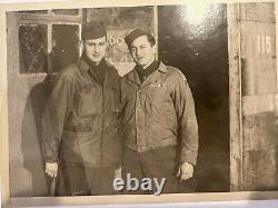 9 Gorgeous Vintage WW2 US Army Air Force Soldier Photos England Amazing Quality