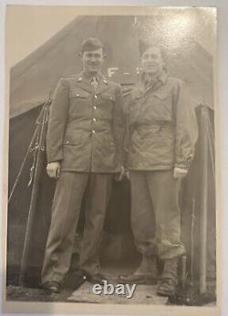 9 Gorgeous Vintage WW2 US Army Air Force Soldier Photos England Amazing Quality