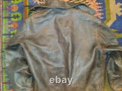 A-2 (W&G) Army, Air Force Flight Leather Jacket Size 44