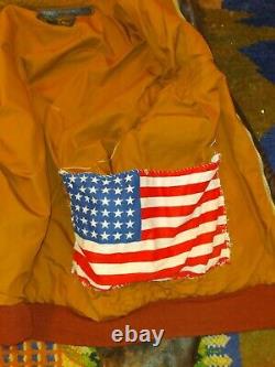 A-2 (W&G) Army, Air Force Flight Leather Jacket Size 44