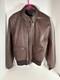 A2 Flight Jacket Size 42 Army Air Force Willis & Geiger Brown