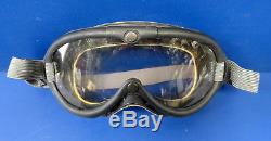 ARMY AIR FORCES B-8 FLYING GOGGLES WithBOX & ACCESSORIES-UNUSED