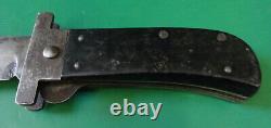 ARMY AIR FORCES CATTARAUGUS FOLDING SURVIVAL MACHETE WithGUARD