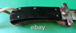 ARMY AIR FORCES CATTARAUGUS FOLDING SURVIVAL MACHETE WithGUARD