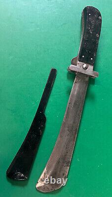 ARMY AIR FORCES CATTARAUGUS FOLDING SURVIVAL MACHETE WithGUARD