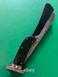 ARMY AIR FORCES CATTARAUGUS FOLDING SURVIVAL MACHETE WithGUARD