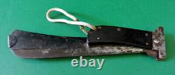 ARMY AIR FORCES CATTARAUGUS FOLDING SURVIVAL MACHETE WithGUARD