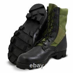 Altama Jungle Boots Panama Sole PX 10.5 Olive Drab Leather Vietnam Era 315506