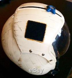 Amazing Vintage Military Pilot Helmet Gentex Large Navy Army Air Force Marines