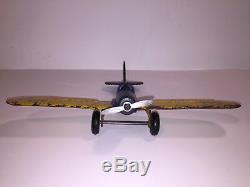 Arcade #3640 Cast Iron Airplane US Army Air Force, Great Patina, Buy it Now