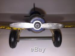 Arcade #3640 Cast Iron Airplane US Army Air Force, Great Patina, Buy it Now