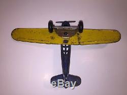 Arcade #3640 Cast Iron Airplane US Army Air Force, Great Patina, Buy it Now