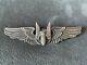 Army Air Force Aerial Gunner Wings Badge Hallmark Balfour Sterling Pin Back