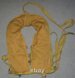 Army Air Force B-5 Inflatable Mae West Life Preserver 1951 With Signal Mirror
