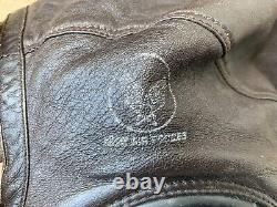 Army Air Force Pilot's Type A-11 Leather Flying Helmet Size Large Selby Shoe Co