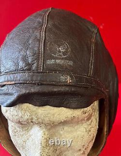 Army Air Forces Pilot's Type A-11 Leather Flying Helmet