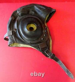 Army Air Forces Pilots Type A-11 Leather Flying Helmet-size Large