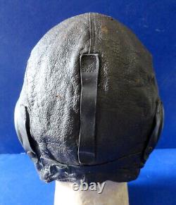 Army Air Forces Type A-11 Leather Flying Helmet Sz. Large