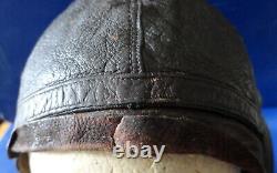 Army Air Forces Type A-11 Leather Flying Helmet Sz. Large