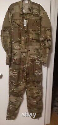 Army Issue Nato Woodland Camouflage Flight Jumpsuit/coveralls