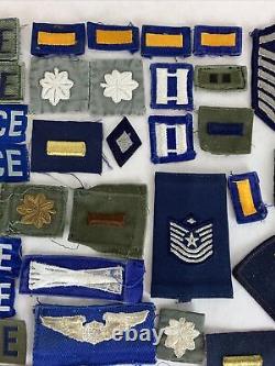 Army Navy Air Force Patches Pins Lot