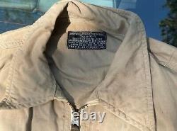 Authentic WW II USAAF ARMY AIR FORCE Flight Suit THE H. D. LEE COMPANY Medium