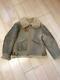 Avirex B-3 Vintage Flight Jacket Size 38 Leather Jacket Us Army Air Force