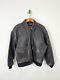 Avirex Jacket Men's Us Army Air Forces Type A-2 Leather Flight Jacket Size Large