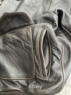 Avirex Jacket US Army Air Forces Type A-2 Leather Flight Jacket XL Made In USA