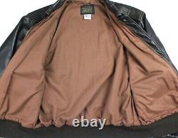 Avirex Made In USA Type A-2 Army Air Forces Leather Flight Bomber Jacket Size 40