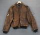 Avirex Type A-2 Us Army Air Forces Leather Flight Jacket Vtg 80s Airborn Size M