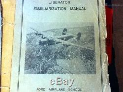 B-24 Liberator Familiarization Manual, Ford, Willow Run Army AirForce Manual