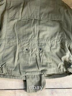 Belgian Army 1950's Para Smock RARE OG Denison Cut Heavy Canvas 42-44 chest