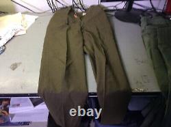 Big lot of Post WWII US Army Air Force Jackets Trousers 55-J-569-670