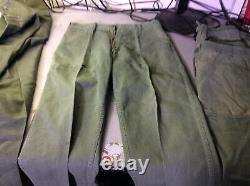 Big lot of Post WWII US Army Air Force Jackets Trousers 55-J-569-670