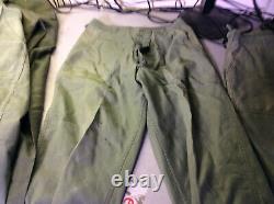 Big lot of Post WWII US Army Air Force Jackets Trousers 55-J-569-670