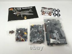 Brickmania P-40N Warhawk World War 2 WWII aircraft Lego BKM2256 Army Air Force