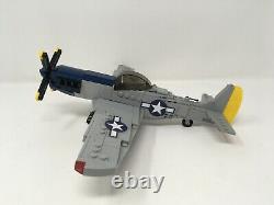 Brickmania P-51D Mustang World War 2 WWII aircraft Lego BKM2042 Army Air Force